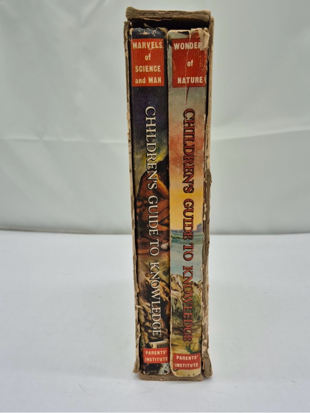 Vintage Children's Guide to Knowledge: Wonders of Nature & Marvels of Science
